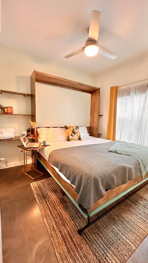 Each bedroom has a Google spot to serve as your personal assistant answering questions such as “What is the forecast for today? Is there any live music this weekend?  Recommendations for good BBQ?” It can also play ambient sounds for a great sleep!