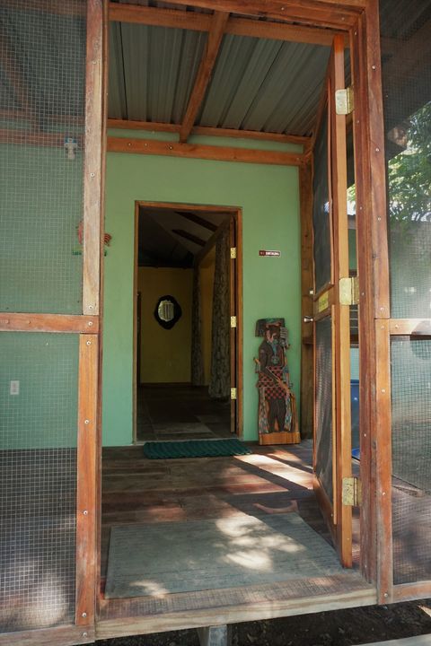 Entrance to the Belize Bungalow