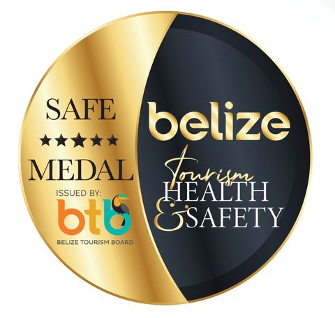 We are Gold Standard Certified by the Belize Tourism Board