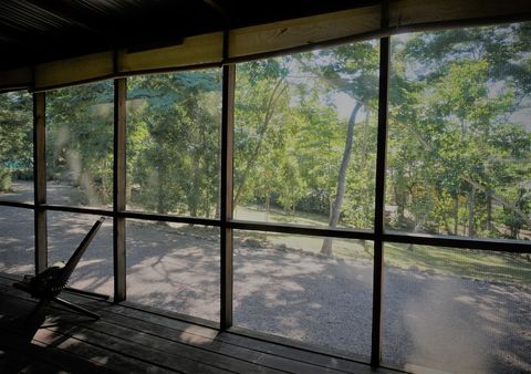 View from screened deck