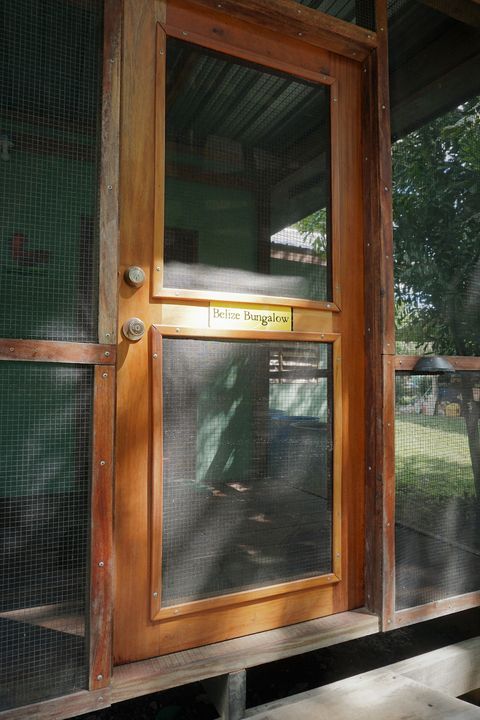 Front deck screen door