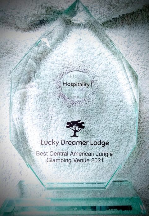 Award for Best Central American Jungle Glamping Venue 2021!