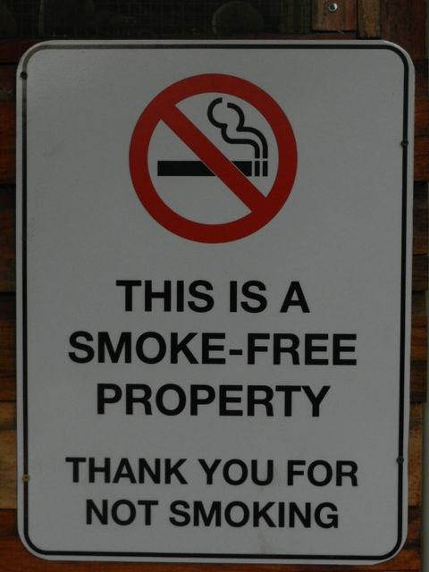 We are a smoke-free property