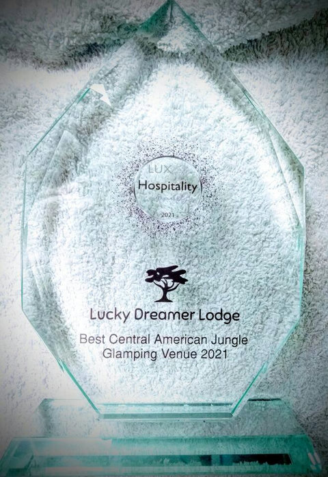 Award for Best Central American Jungle Glamping Venue 2021!