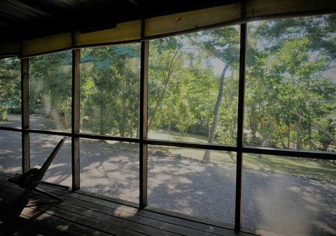 View from screened deck