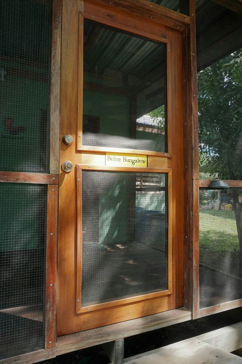 Front deck screen door