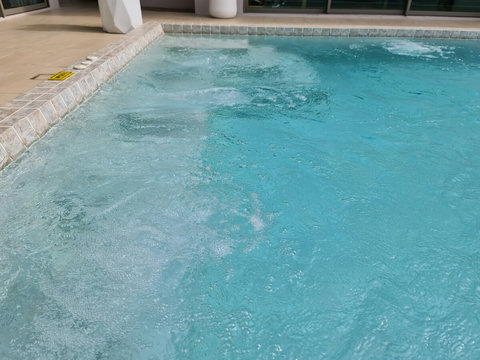 Pool With Jacuzzi System