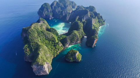 The Legendary Maya Bay