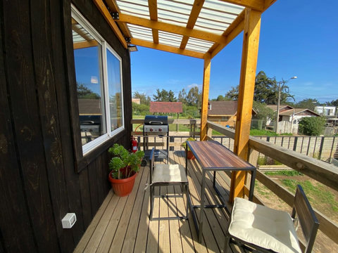 Terraza privada con barbacoa - Private terrace with barbecue