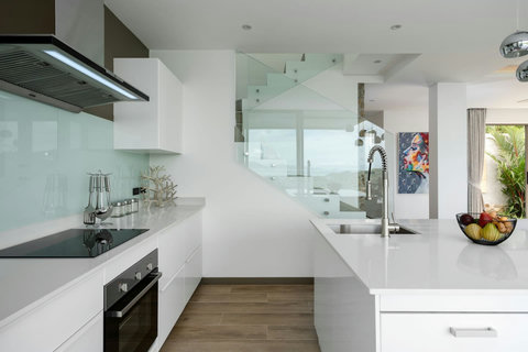 "Fully equipped kitchen with modern appliances for your culinary adventures."