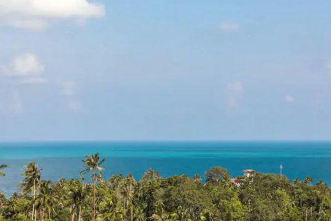 Breathtaking panoramic sea views from Viewpoint Hillside - sunrise vistas over Chaweng Noi and the Gulf of Thailand