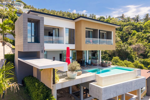 Modern villa with private infinity pool and terrace at Villa Yoco Koh Samui