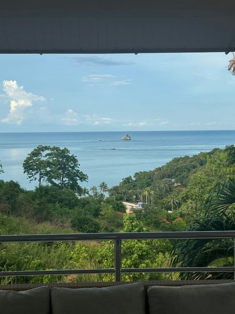 Breathtaking sea views from villa Thongsong Bay Koh Samui Thailand