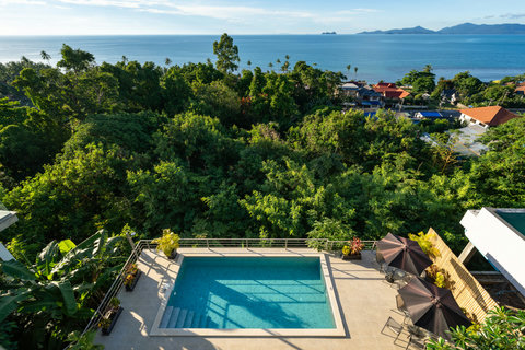 Soak up the sun by the sparkling shared pool