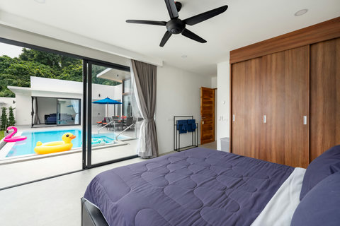 Pool Access Bedroom Villa Sabai Lamai - Bedroom with Direct Pool Access Koh Samui