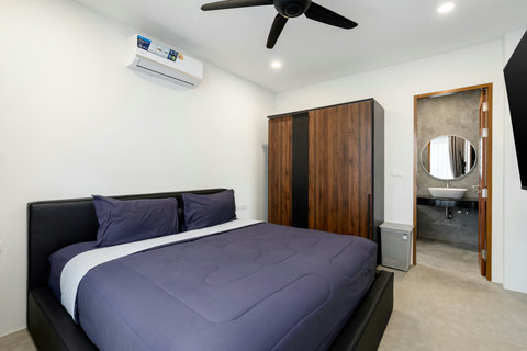 Guest Bedroom Villa Sabai Lamai - Comfortable Bedroom with Ensuite Bathroom Koh Samui
