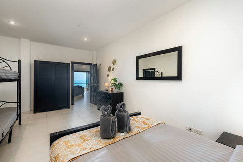Modern outdoor terrace with contemporary design at Villa SKY, Nathon Koh Samui