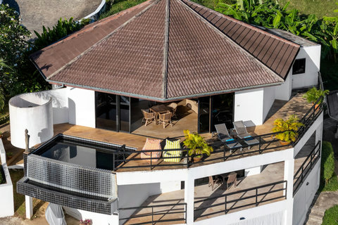 Traditional Thai sala with ornate roof at Paradise Village - Sunhouse Koh Samui hillside retreat