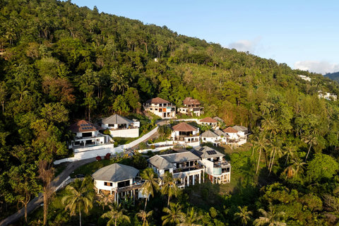 Paradise Village nestled in the serene hillside above Nathon with ocean views