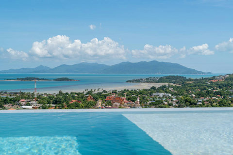 Breathtaking panoramic ocean and island views from the terrace