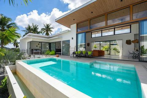 The villa's architecture and grounds reflect genuine care — every detail contributes to your stay