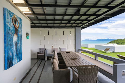 Private gym and fitness area at Villa J3, Replay Residence Bangrak Koh Samui