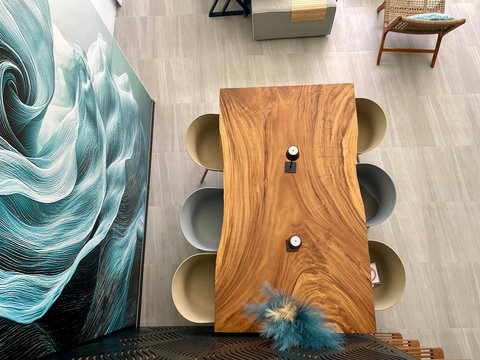Unique artistic interior decor at Villa Q1, Replay Residence Bangrak Koh Samui