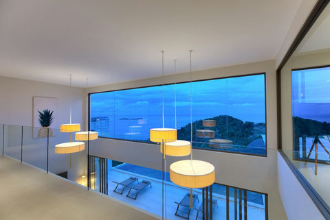 Evening Ambiance in the Luxury Living Space - Villa Love Koh Samui Rental
