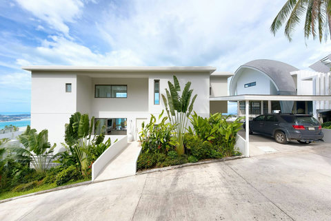 Modern Villa Exterior with Private Pool - Villa Love Koh Samui Holiday Rental