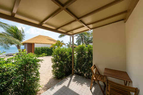 Stunning Ocean View from Villa Balcony - Bankun Beachfront Koh Samui Rental