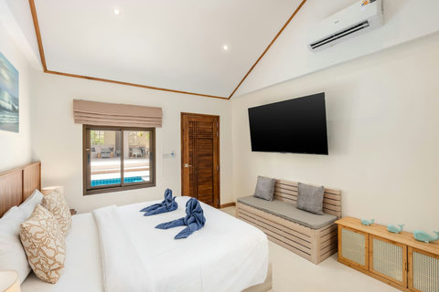 Double Bedroom with Tropical Styling - Bankun Koh Samui Holiday Rental