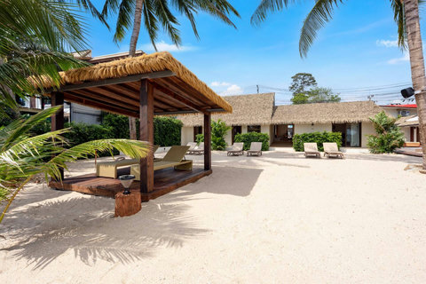 Beachfront Loungers and Shade Palapas - Bankun Koh Samui Holiday Rental