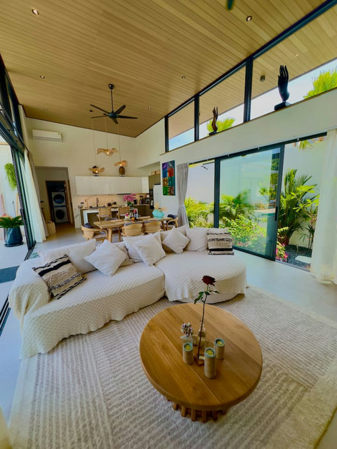 Villa Amala – luxury 3BR private pool villa rental in Koh Samui, Mae Nam district.
