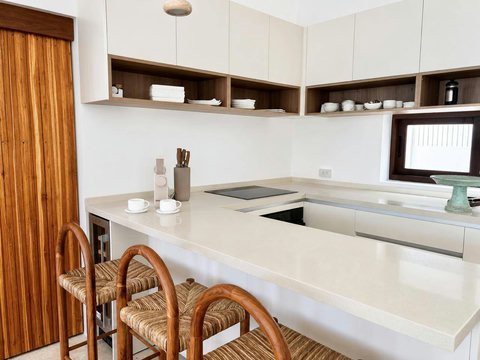 “Fully equipped kitchen at Solaya Seaview Pool Villa Koh Samui”
