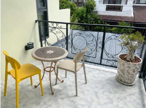 Private balcony to enjoy the island life