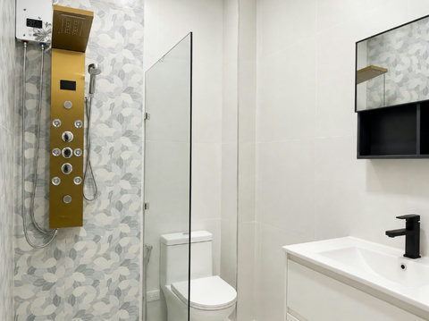 Modern rainfall shower