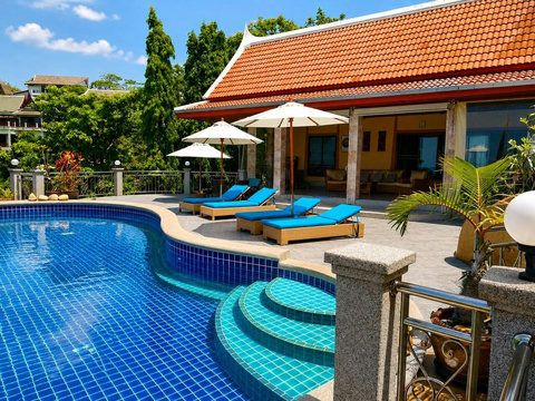 Slip into the refreshing pool and float under the Koh Samui sky, surrounded by lush gardens.