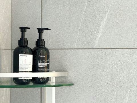 Quality toiletries provided for a comfortable and convenient stay at Villa La Lay.