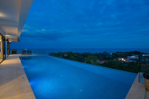 Pool At Night