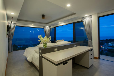 Master Bedroom At Night