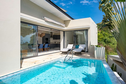 Step onto the terrace and breathe in the sea air while taking in the ocean horizon.