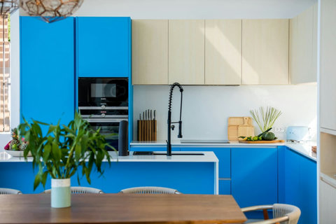 Built-in oven and microwave