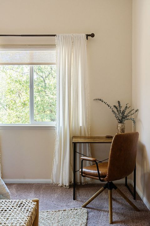 Set up a work area and enjoy the view.