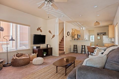 Every room has a TV with Roku in guest mode. You can use your own streaming subscription. Roku also offers free movies and programming options for those that don't have streaming subscriptions. 