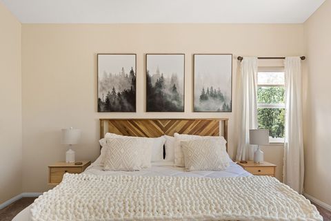 King bed.