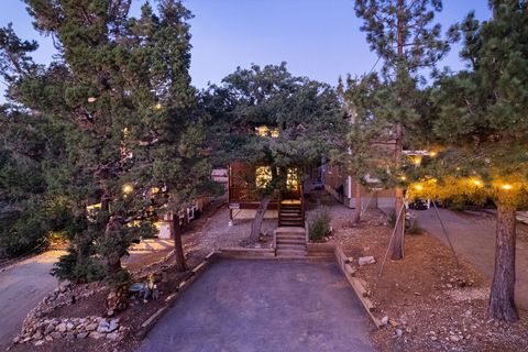 Aerial view of front driveway. Room for two vehicles to park.