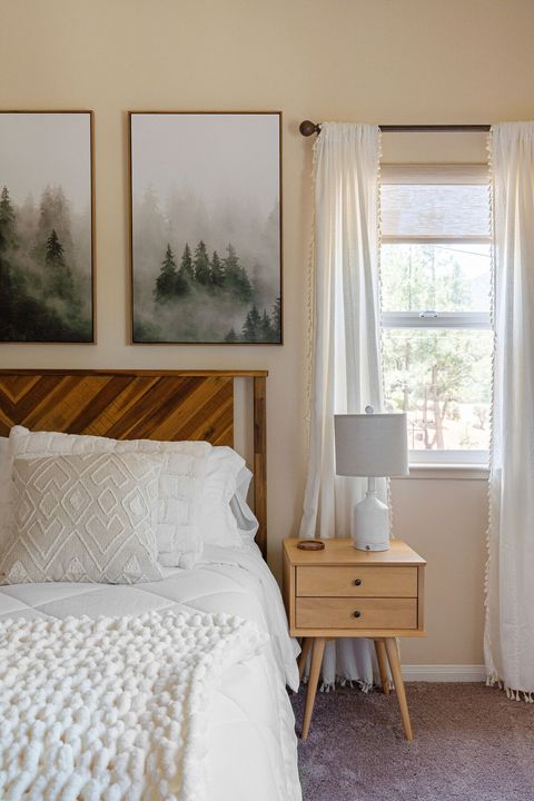 Sugarloaf Mountain can be observed from the bedroom window. 
