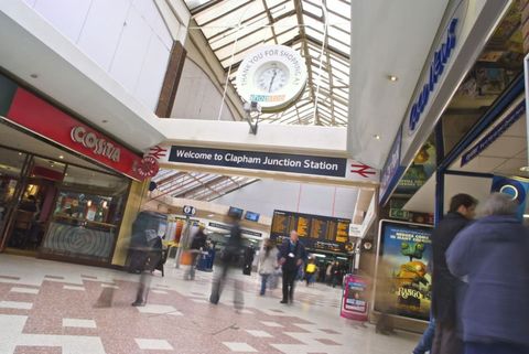5 minutes walk to Clapham Junction station