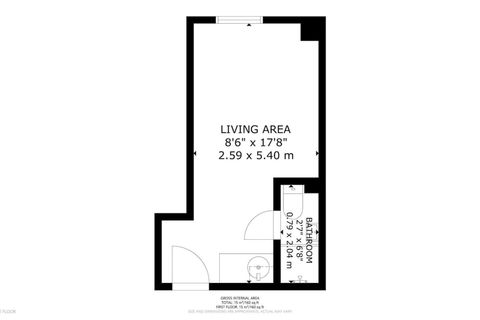 On the first floor, this inviting space offers a double bed, Smart TV, WiFi, and ensuite. Enjoy a kitchenette with fridge freezer and tea & coffee, plus a workspace, wardrobe, and hair dryer for a true home-away-from-home feel.