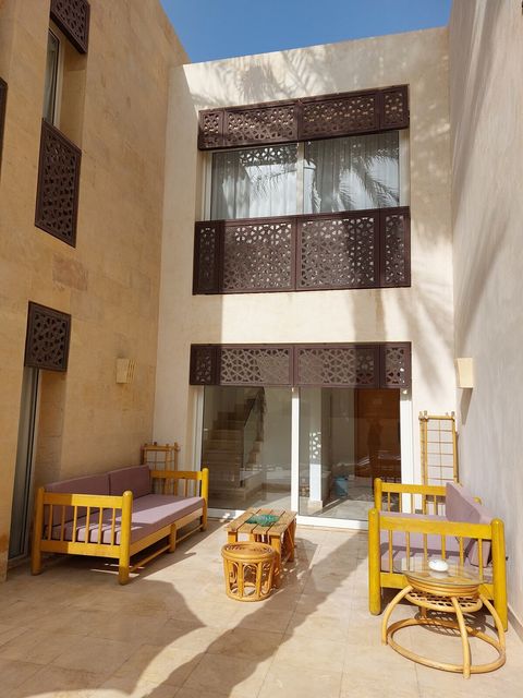 Comfortable sofas for recreation and chilling at the private garden 
